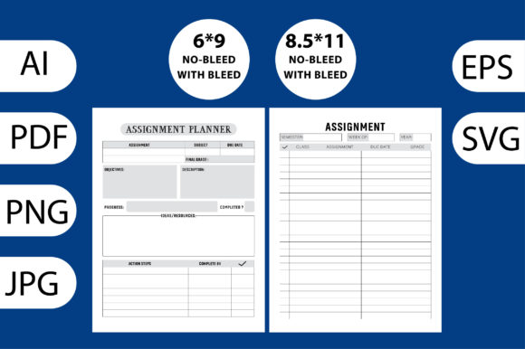 Assignment Planner for KDP: Graphics & Interiors