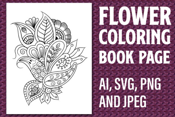 Flower Coloring Page 24 Coloring Pages