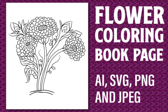 Flower Coloring Page 31, Coloring Page